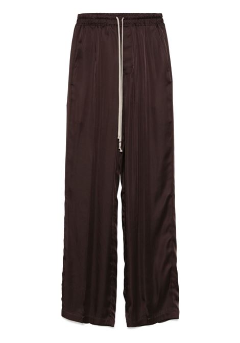 Coffee brown Dietrich trousers Rick Owens - women